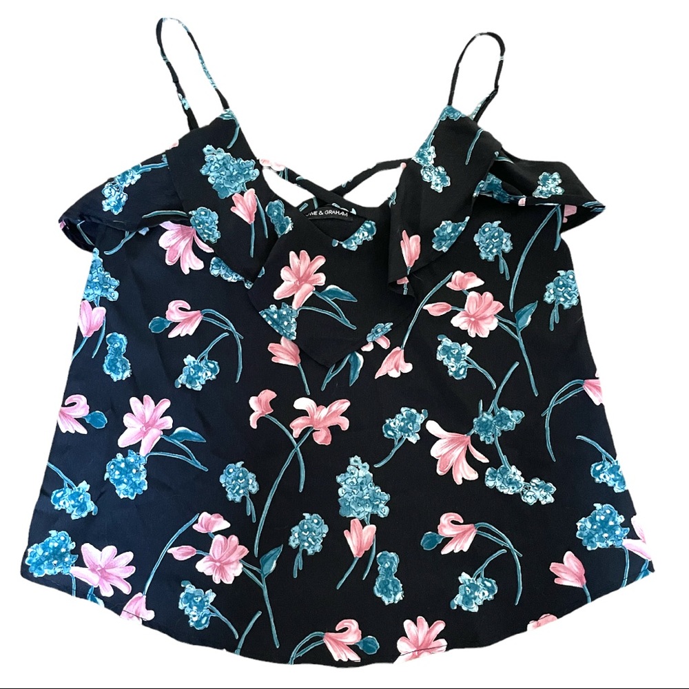 Harlowe & Graham Spaghetti Strap Tank
